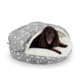 SnooZer Cozy Cave Hundehule WAG Design Pedigree Storm